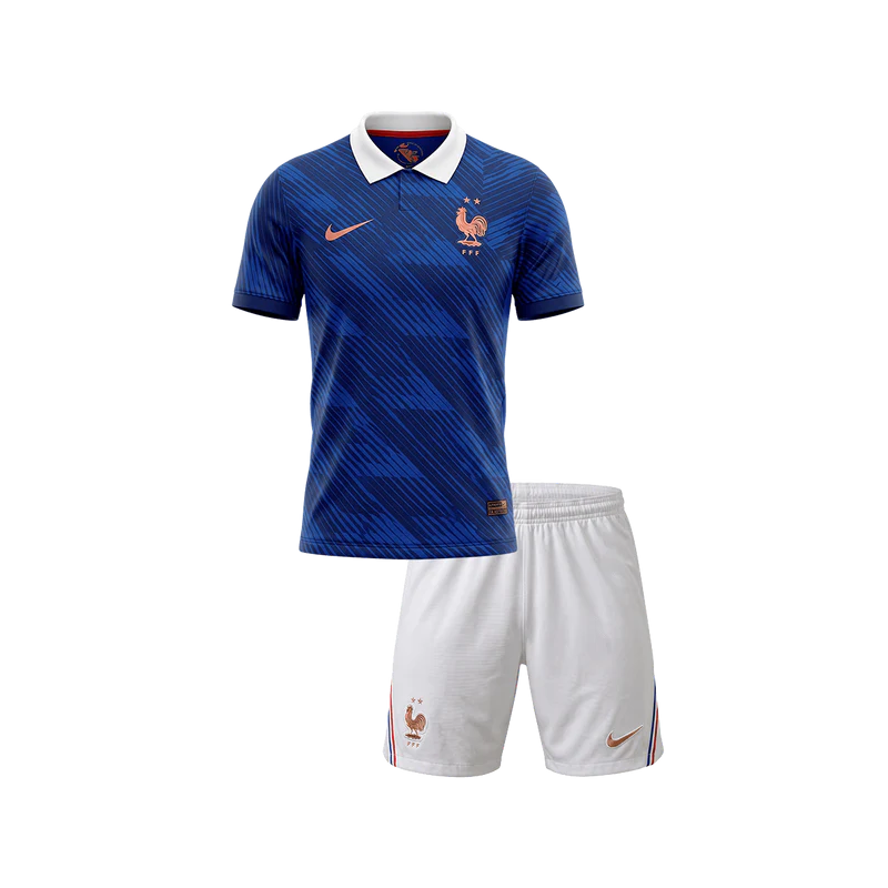 Maillot France Enfant domicile 2026