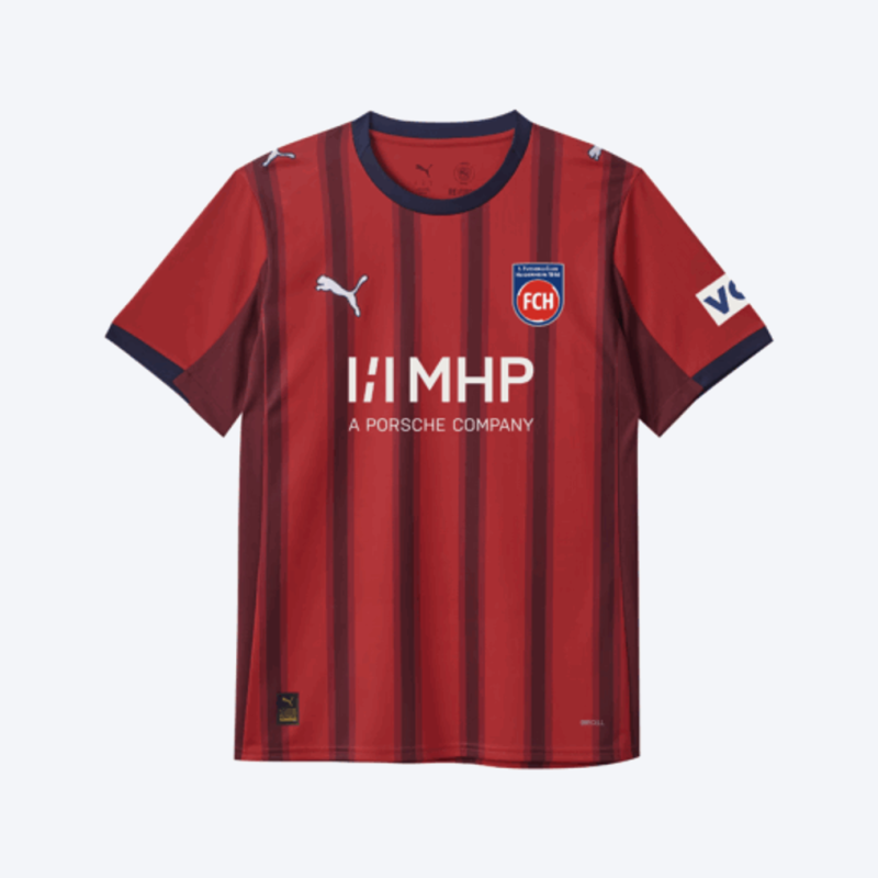 Maillot Championnats FC Heidenheim Bundesliga domicile