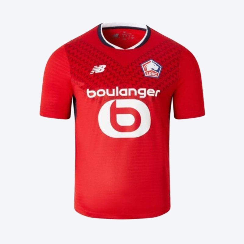 Maillot Championnats LOSC Lille Ligue 1 domicile