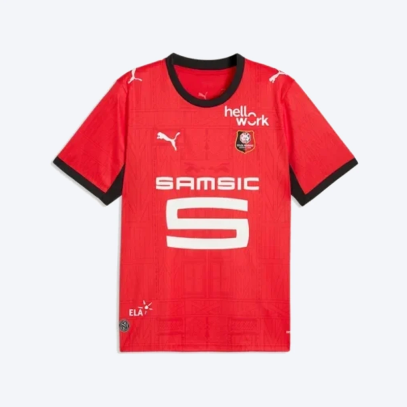 Maillot Championnats Stade Rennais Ligue 1 domicile